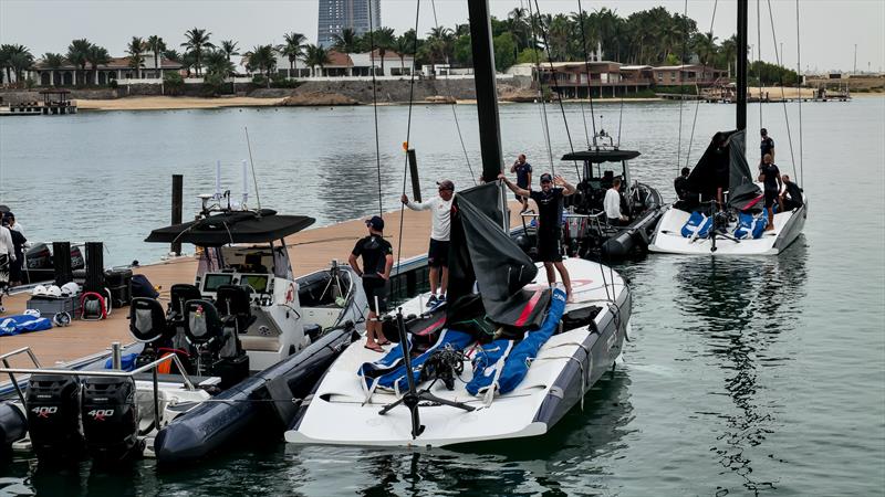 Alinghi Red Bull Racing -  AC40 - Day 60 - Jeddah - November 10, 2023 - photo © Alex Carabi / America's Cup