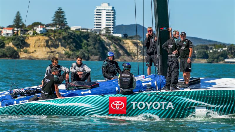 Emirates Team New Zealand - AC40 - Day 41 - Auckland - November 13, 2023 - photo © Sam Thom/America's Cup