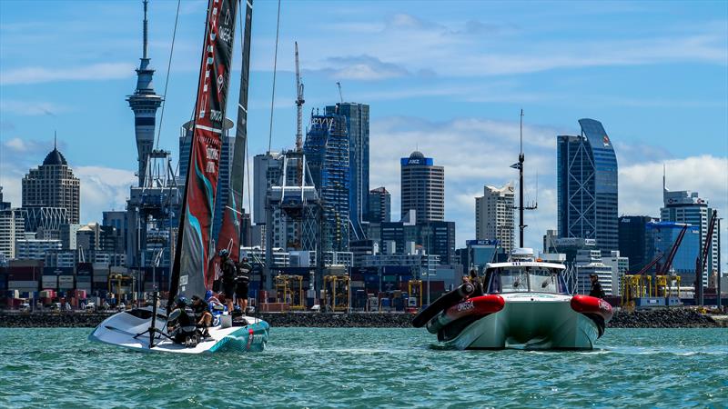 Emirates Team New Zealand - AC40 - Day 41 - Auckland - November 13, 2023 - photo © Sam Thom/America's Cup