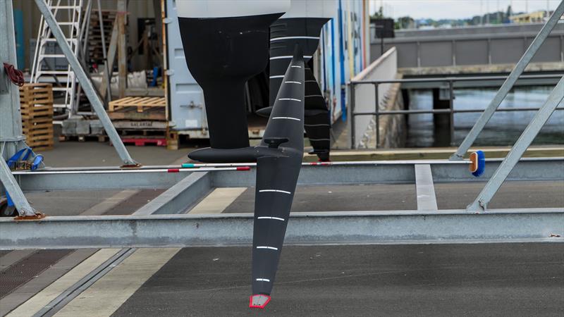 Emirates Team New Zealand - AC40 - Port wing foil - Day 42 - Auckland - November 14, 2023 - photo © Sam Thom/America's Cup