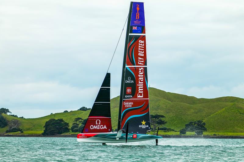 Emirates Team New Zealand - AC40 - Day 43 - Auckland - November 15, 2023 - photo © Sam Thom/America's Cup