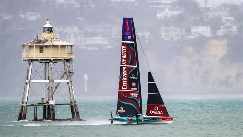 Emirates Team New Zealand - AC40 - Day 44 - Auckland - November 17, 2023 photo copyright Richard Gladwell - Sail-World.com/nz taken at Royal New Zealand Yacht Squadron and featuring the AC40 class