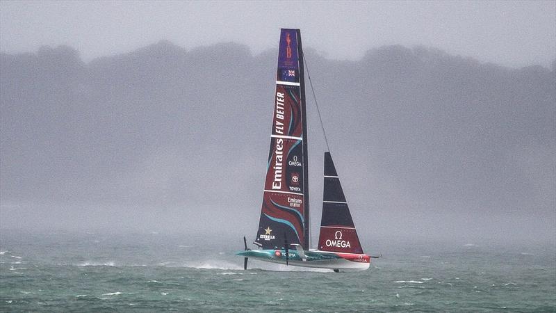 Emirates Team New Zealand - AC40 - Day 44 - Auckland - November 17, 2023 photo copyright Richard Gladwell - Sail-World.com/nz taken at Royal New Zealand Yacht Squadron and featuring the AC40 class