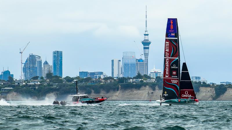Emirates Team New Zealand - AC40 - Day 44 - Auckland - November 17, 2023 - photo © Sam Thom / America's Cup