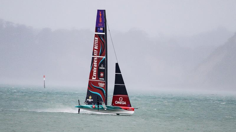 Emirates Team New Zealand - AC40 - Day 44 - Auckland - November 17, 2023 photo copyright Richard Gladwell - Sail-World.com/nz taken at Royal New Zealand Yacht Squadron and featuring the AC40 class