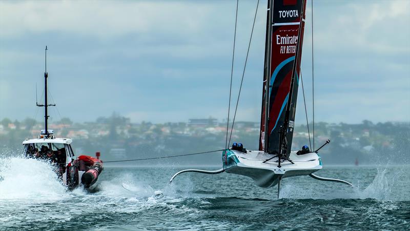 Emirates Team New Zealand - AC40 - Day 45 - Auckland - November 20, 2023 - photo © Sam Thom/America's Cup