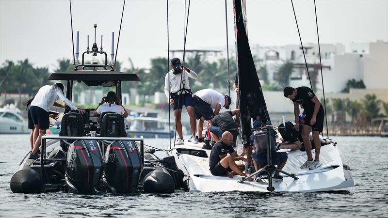 Alinghi Red Bull Racing - AC40 - Day 62 - Jeddah, Saudi Arabia - November 23, 2023 - photo © Alex Carabi / America's Cup