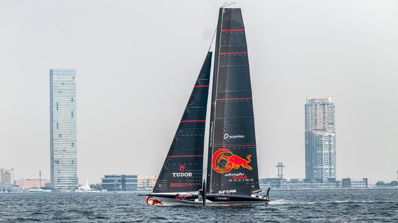 Alinghi Red Bull Racing - AC40 - Day 62 - Jeddah, Saudi Arabia - November 23, 2023 photo copyright Alex Carabi / America's Cup taken at Jeddah Yacht Club and featuring the AC40 class