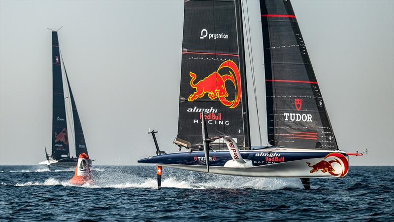 Alinghi Red Bull Racing - AC40 - Day 61 - Jeddah, Saudi Arabia - November 22, 2023 - photo © Alex Carabi / America's Cup