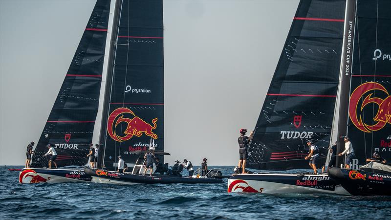 Alinghi Red Bull Racing - AC40 - Day 61 - Jeddah, Saudi Arabia - November 22, 2023 - photo © Alex Carabi / America's Cup