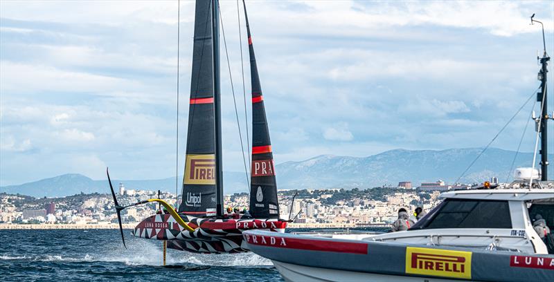 Luna Rossa Prada Pirelli - LEQ12 - Day101 - Cagliari - November 22, 2023 - photo © Ivo Rovira / America's Cup