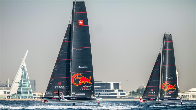 Alinghi Red Bull Racing - AC40 - Day 61 - Jeddah, Saudi Arabia - November 22, 2023 - photo © Alex Carabi / America's Cup