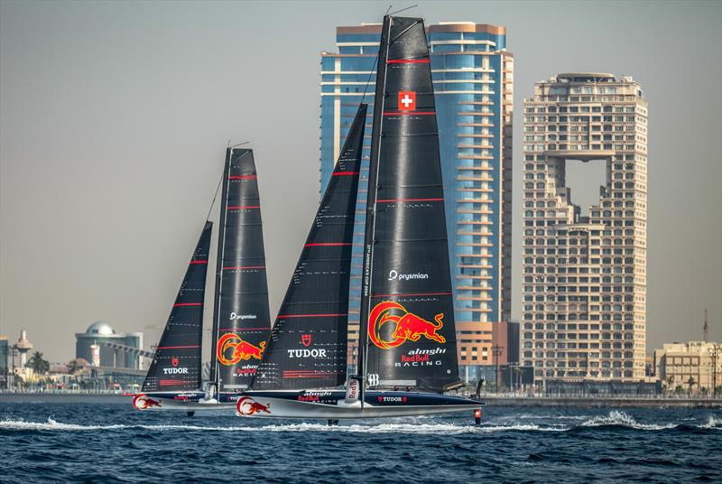 Alinghi Red Bull Racing - AC40 - Day 61 - Jeddah, Saudi Arabia - November 22, 2023 - photo © Alex Carabi / America's Cup