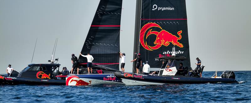 Alinghi Red Bull Racing - AC40 - Day 61 - Jeddah, Saudi Arabia - November 22, 2023 - photo © Alex Carabi / America's Cup