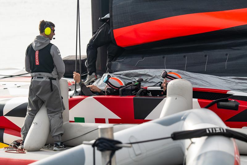Luna Rossa - LEQ12 - Day 100 - Cagliari - November 21, 2023 photo copyright Ivo Rovira / America's Cup taken at Circolo della Vela Sicilia and featuring the AC40 class