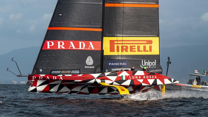 Luna Rossa - LEQ12 - Day 100 - Cagliari - November 21, 2023 photo copyright Ivo Rovira / America's Cup taken at Circolo della Vela Sicilia and featuring the AC40 class