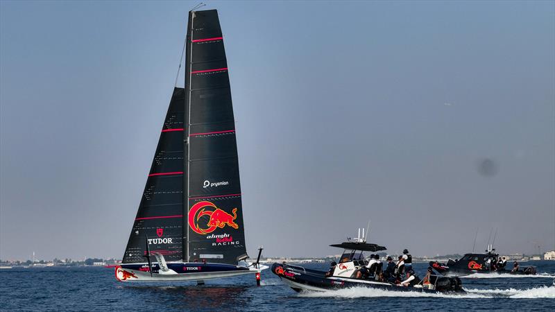 Alinghi Red Bull Racing - AC40 - Day 63 - Jeddah, Saudi Arabia - November 24, 2023 - photo © Alex Carabi / America's Cup