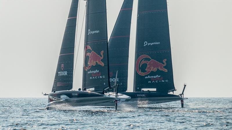 Alinghi Red Bull Racing - AC40 - Day 63 - Jeddah, Saudi Arabia - November 24, 2023 - photo © Alex Carabi / America's Cup