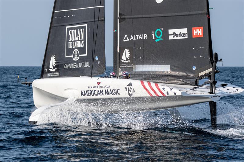 American Magic - Official Practice Racing - Jeddah, Saudi Arabia - November 29, 2023 photo copyright Ian Roman/America's Cup taken at Jeddah Yacht Club and featuring the AC40 class