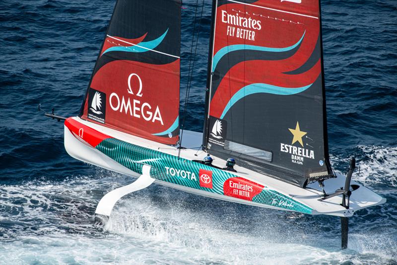 Emirates Team New Zealand - Official Practice Racing - Jeddah, Saudi Arabia - November 29, 2023 - photo © Ricardo Pinto / America's Cup