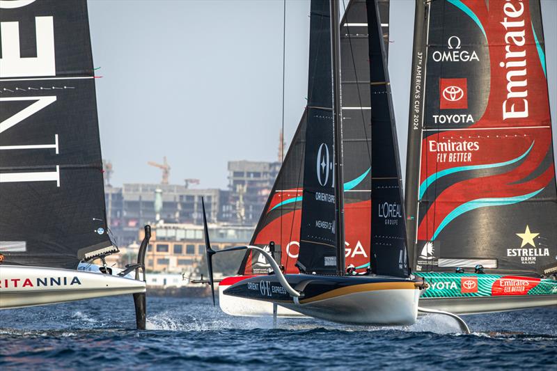 Orient Express - Official Practice Racing - Jeddah, Saudi Arabia - November 29, 2023 - Official Practice Racing - Jeddah, Saudi Arabia - November 29, 2023 - photo © Ivo Rovira / America's Cup