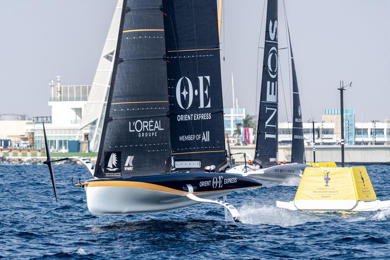 Orient Express - Official Practice Racing - Jeddah, Saudi Arabia - November 29, 2023 - photo © Ian Roman/America's Cup