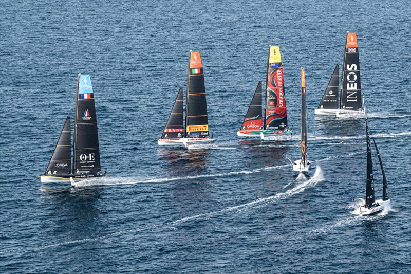  - Official Practice Racing - Jeddah, Saudi Arabia - November 29, 2023 - photo © Ricardo Pinto / America's Cup