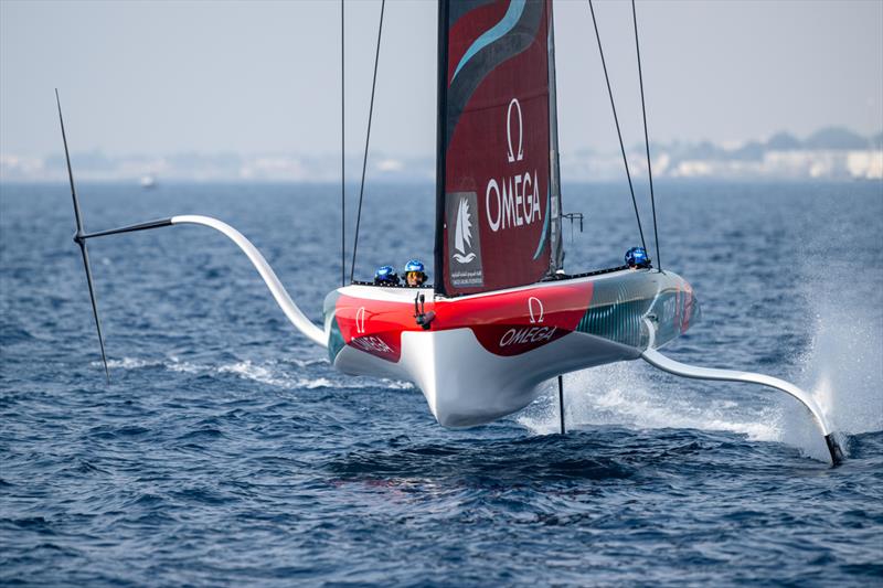 Day 1 - Preliminary Regatta - Jeddah, Saudi Arabia - November 30, 2023 photo copyright America's Cup Media taken at Jeddah Yacht Club and featuring the AC40 class