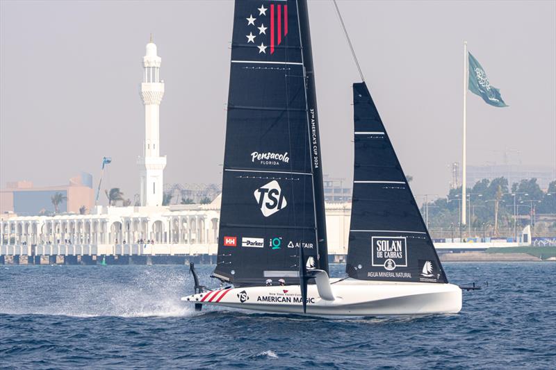 American Magic - Day 2 - Preliminary Regatta - Jeddah, Saudi Arabia - December 1, 2023 - photo © Ian Roman / America's Cup