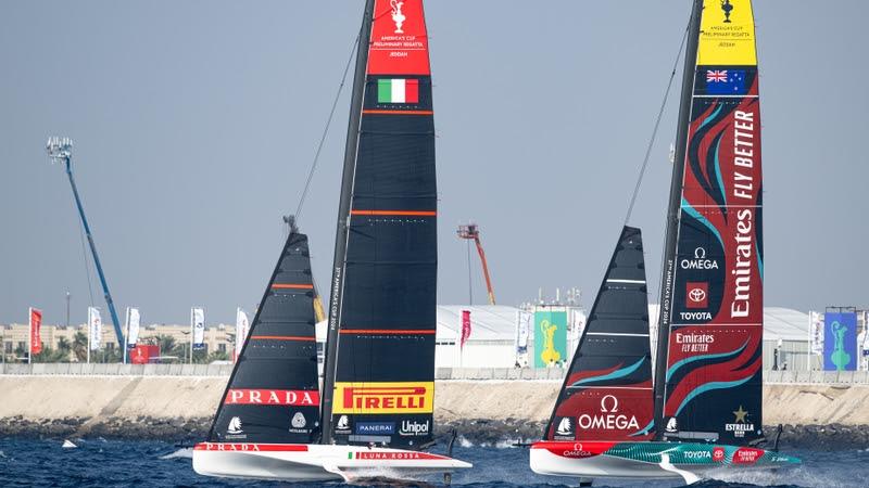 Day 3 - AC40 - Preliminary Regatta - Jeddah, Saudi Arabia - photo © Ricardo Pinto / America's Cup