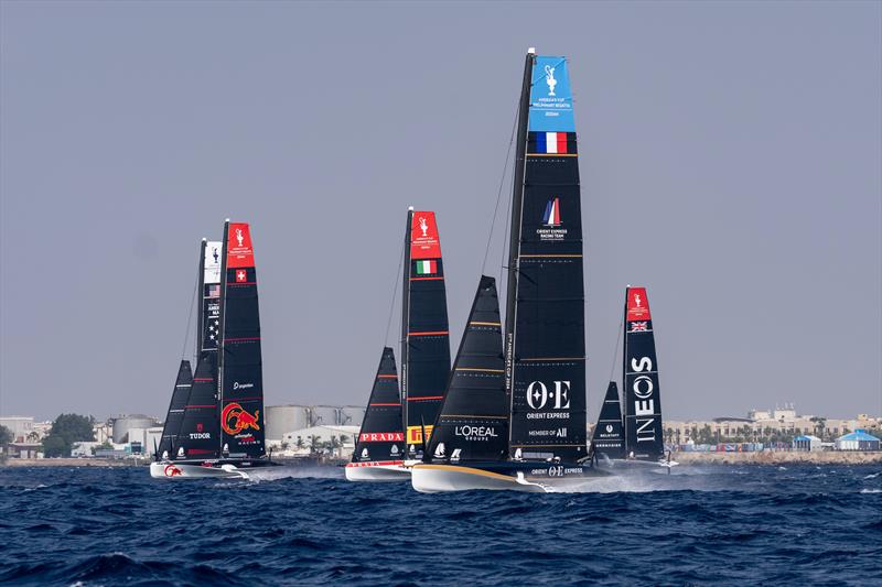 Day 3 - AC40 - Preliminary Regatta - Jeddah, Saudi Arabia photo copyright Martin Keruzore / OERT taken at Jeddah Yacht Club and featuring the AC40 class