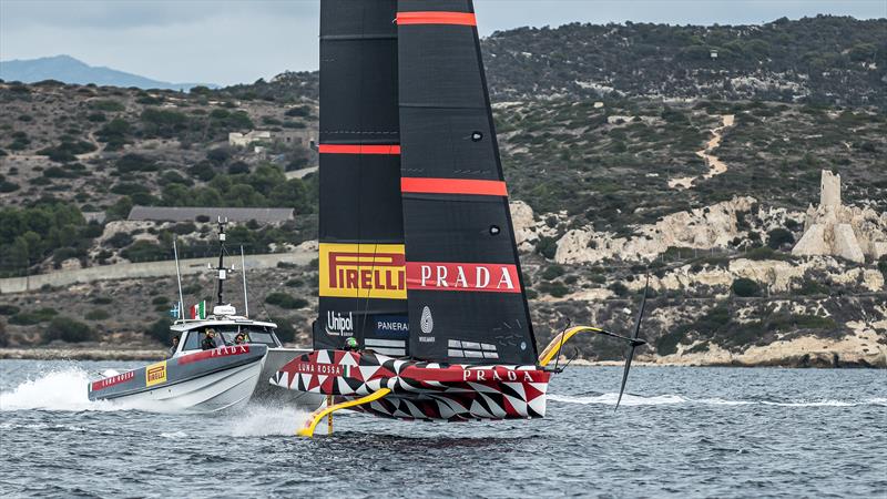 Luna Rossa - LEQ12 Protype - Day 105 - December 4, 2023 - Cagliari, Sardinia - photo © Job Vermeulen / America's Cup