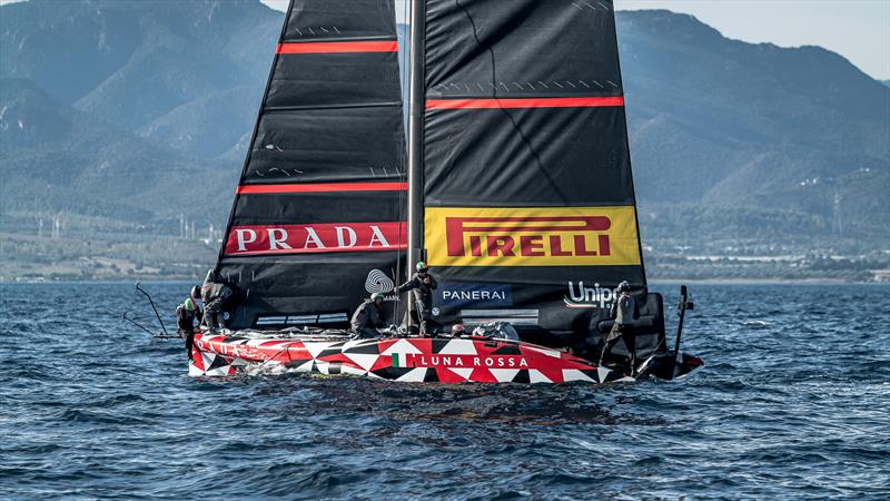 Luna Rossa - LEQ12 Protype - Day 103 - November 30, 2023 - Cagliari, Sardinia - photo © Job Vermeulen / America's Cup