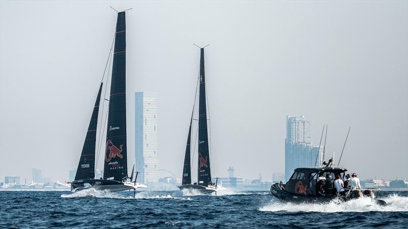 Alinghi Red Bull Racing - AC40/LEQ12 - Day 65 - December 4, 2023 - Jeddah, Saudi Arabia - photo © Alex Carabi / America's Cup