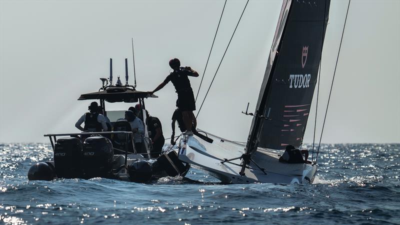 Alinghi Red Bull Racing - AC40/LEQ12 - Day 65 - December 4, 2023 - Jeddah, Saudi Arabia - photo © Alex Carabi / America's Cup