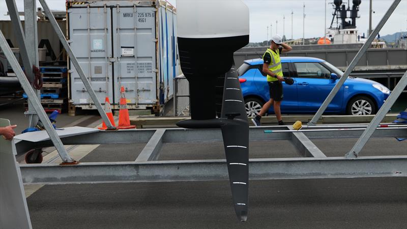 Emirates Team New Zealand - LEQ12 Prototype - Day 48 - December 15, 2023 - Auckland - photo © Sam Thom/America's Cup