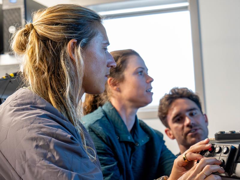 Emirates Team NZ Women's America's Cup team selection in process - December 2023 photo copyright Emirates Team New Zealand taken at Royal New Zealand Yacht Squadron and featuring the AC40 class