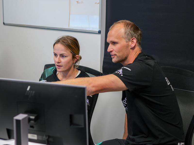 Emirates Team NZ Women's America's Cup team selection in process - December 2023 photo copyright Emirates Team New Zealand taken at Royal New Zealand Yacht Squadron and featuring the AC40 class