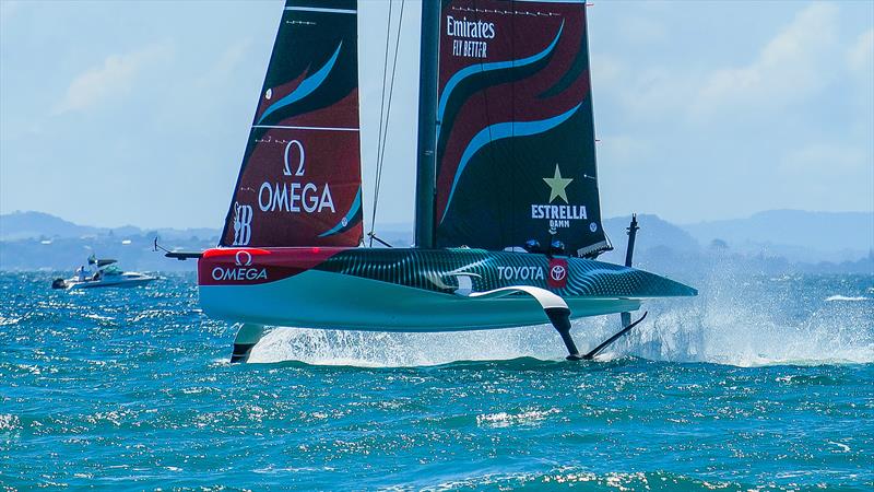 Emirates Team New Zealand - LEQ12 Prototype - Day 51 - December 20, 2023 - Auckland - photo © Sam Thom/America's Cup