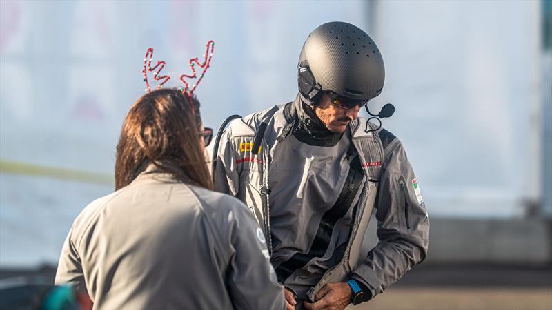 Luna Rossa Prada Pirelli - LEQ12 - Day 107 - December 21, 2023 - Cagliari photo copyright Ivo Rovira / America's Cup taken at Circolo della Vela Sicilia and featuring the AC40 class