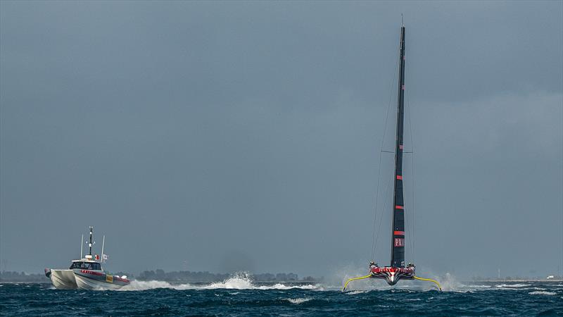Luna Rossa Prada Pirelli - LEQ12 - Day 107 - December 21, 2023 - Cagliari - photo © Ivo Rovira / America's Cup