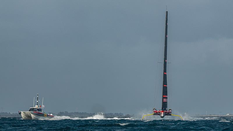 Luna Rossa Prada Pirelli - LEQ12 - Day 107 - December 21, 2023 - Cagliari - photo © Ivo Rovira / America's Cup