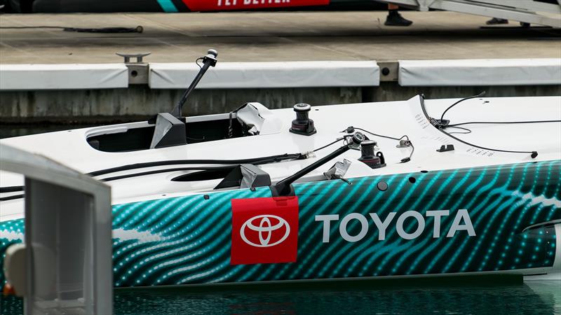 Test setup - Emirates Team New Zealand - LEQ12 Prototype - Day 47 - December 14, 2023 - Auckland - photo © Sam Thom/America's Cup