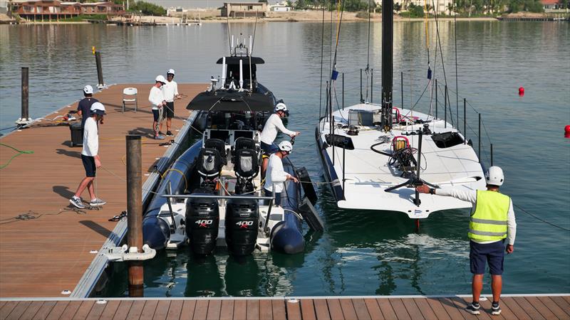 Alinghi  Red Bull Racing - AC40 - Day 58 - November 8, 2023 - Jeddah - photo © Alex Carabi / America's Cup