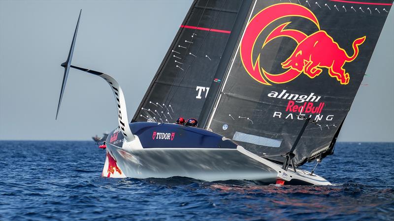 Alinghi  Red Bull Racing - AC40 - Day 58 - November 8, 2023 - Jeddah photo copyright Alex Carabi / America's Cup taken at Société Nautique de Genève and featuring the AC40 class