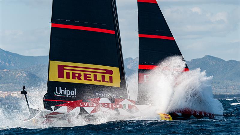 Luna Rossa Prada Pirelli - LEQ12 - Day 108 - January 9, 2024 - Cagliari - photo © Ivo Rovira / America's Cup