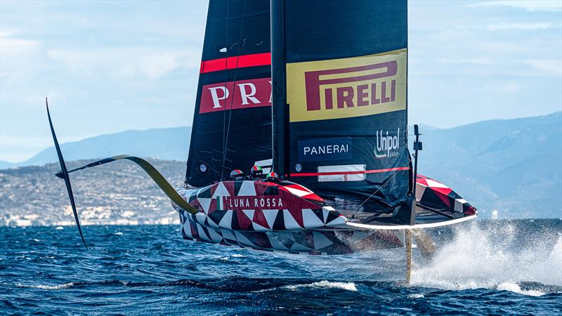 Luna Rossa Prada Pirelli - LEQ12 - Day 108 - January 9, 2024 - Cagliari - photo © Ivo Rovira / America's Cup