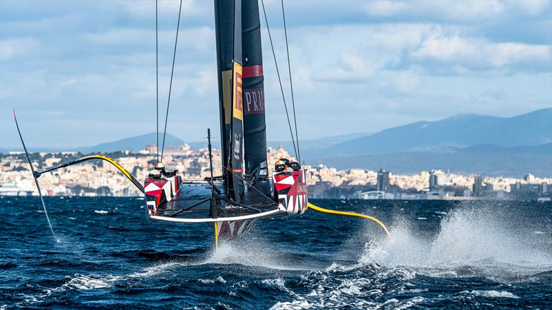 Luna Rossa Prada Pirelli - LEQ12 - Day 108 - January 9, 2024 - Cagliari - photo © Ivo Rovira / America's Cup