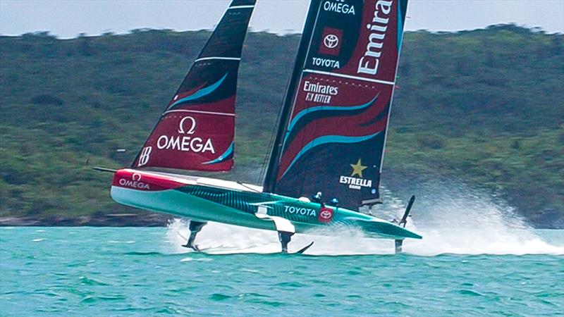 Emirates Team New Zealand - LEQ12 Prototype - Day 55 - January 18, 2024 - Auckland - photo © Sam Thom/America's Cup