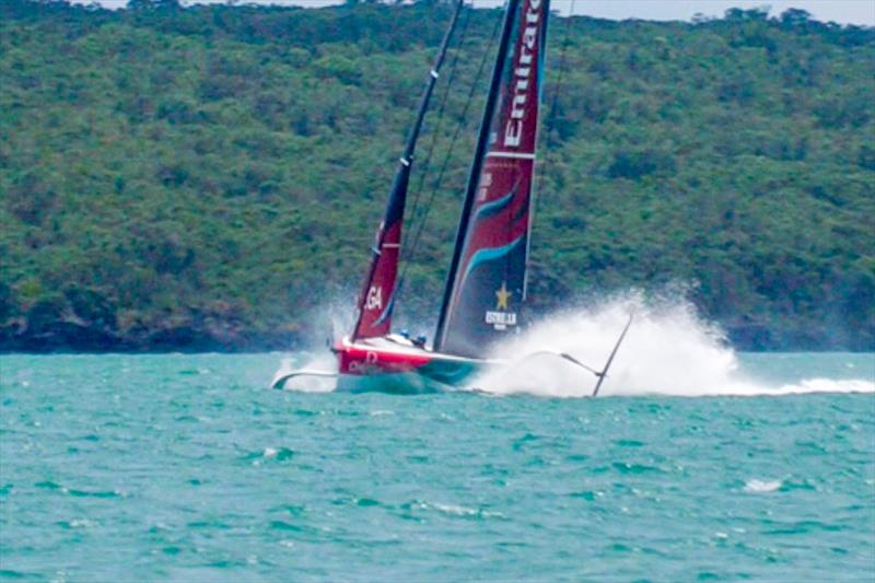 Emirates Team New Zealand - LEQ12 Prototype - Day 55 - January 18, 2024 - Auckland - photo © Sam Thom/America's Cup